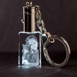 Square key chain